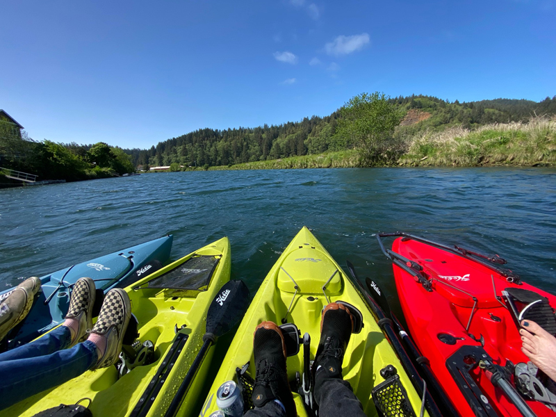 Kayaking Pacific City by Nestucca Adventures
