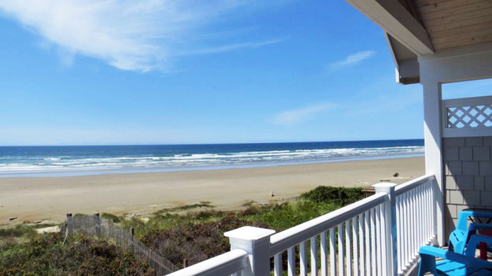 Heceta Beach view from Traxlers Cottage