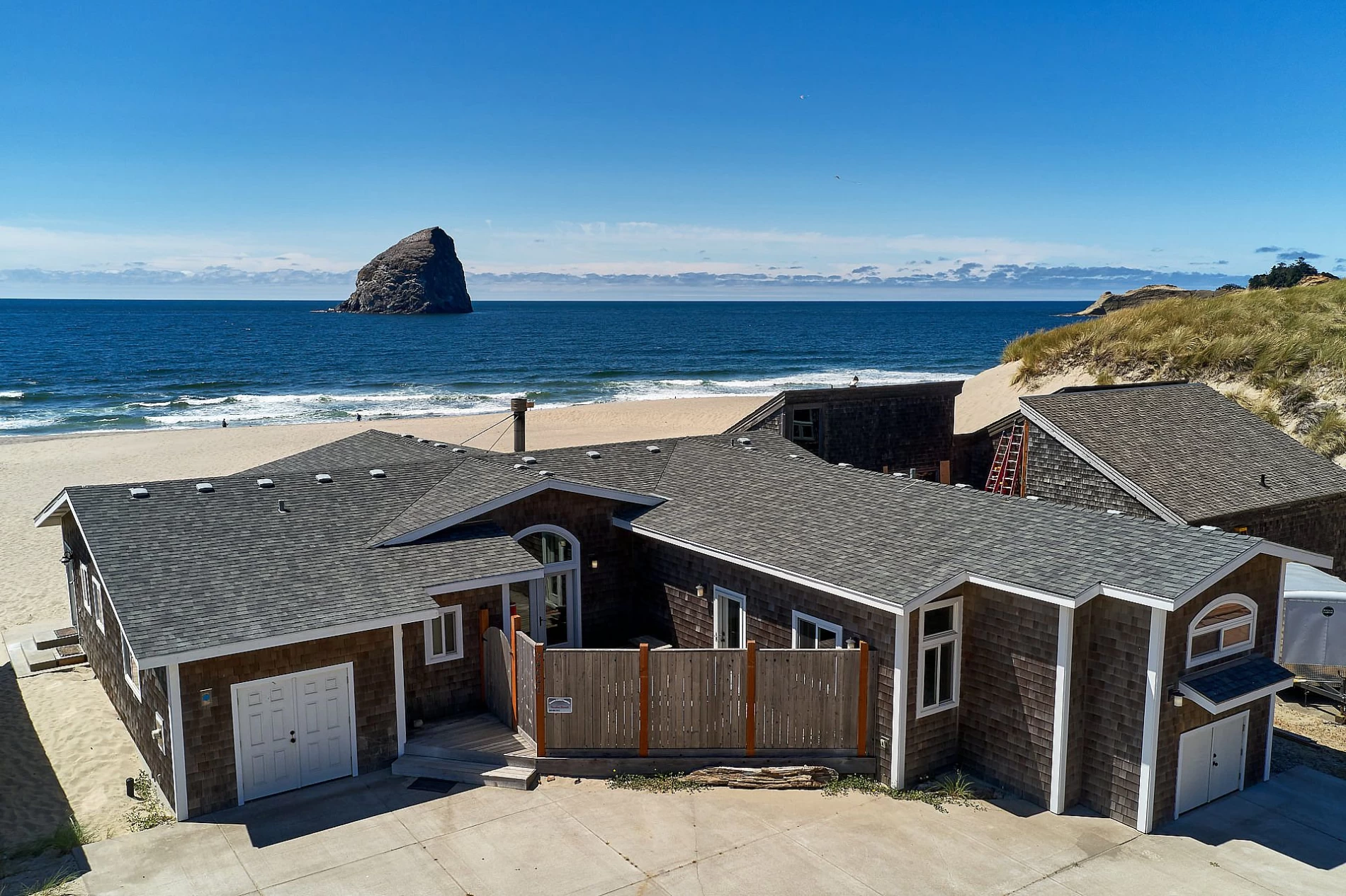 Haystack Rock ocean view