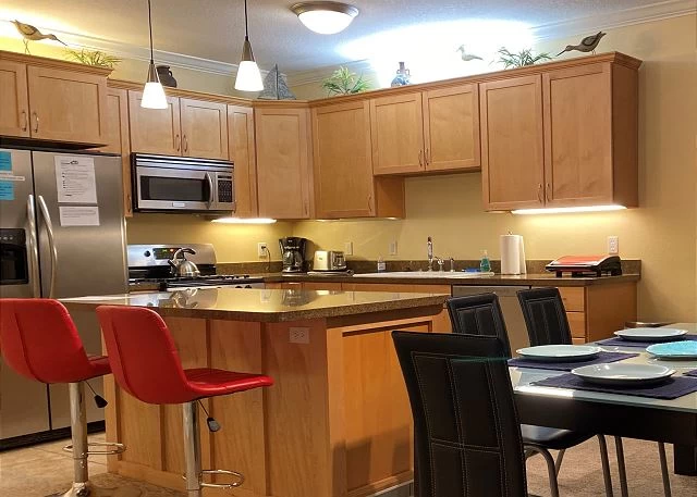 Modern kitchen with island