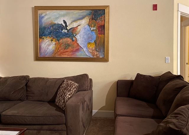 Living room seating area